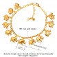 U7 Little Elephant Anklet For Women Gift 18K Gold /Platinum Plated Wholesale Lucky Jewelry Cute Foot Animal Anklet A31932413668979